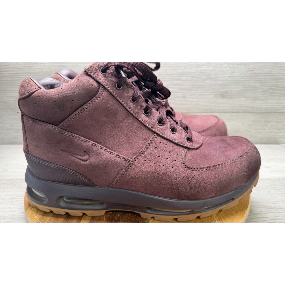 Nike Air Max Goadome Deep Burgundy Suede/Gum. Men’s Size 11 - Picture 8 of 11